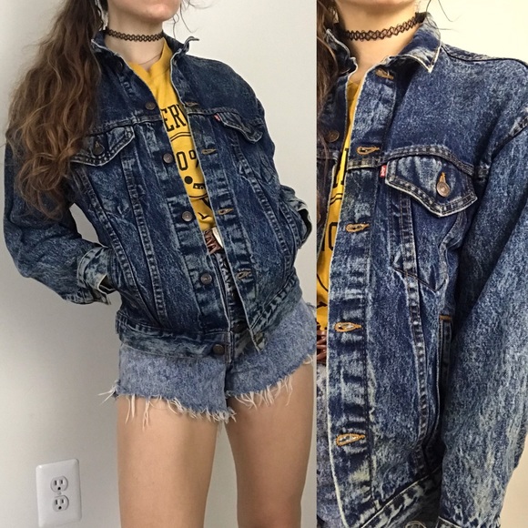Levi's Jackets & Blazers - Vintage 80s Levi's USA Made Acid Wash Denim Jacket